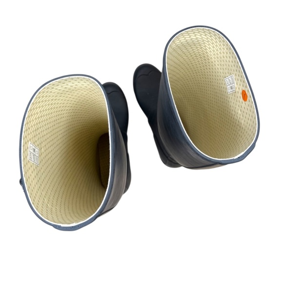 Women's Original Tall Rain Boots Navy Blue Rubber Waterproof Wellies size 7M/8F - Picture 10 of 15